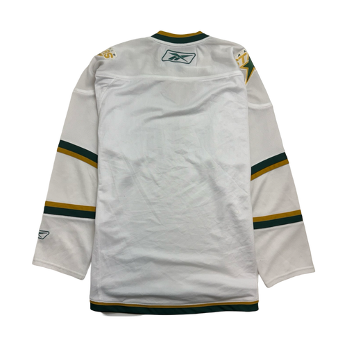 NHL Reebok Dallas Stars Hockey Jersey White | Vintage Clothing Store Canada