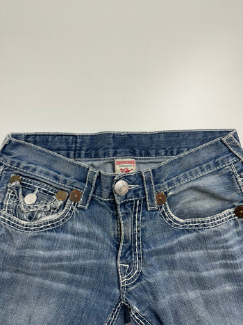 (32) Vintage True Religion Billy Style Denim Pants