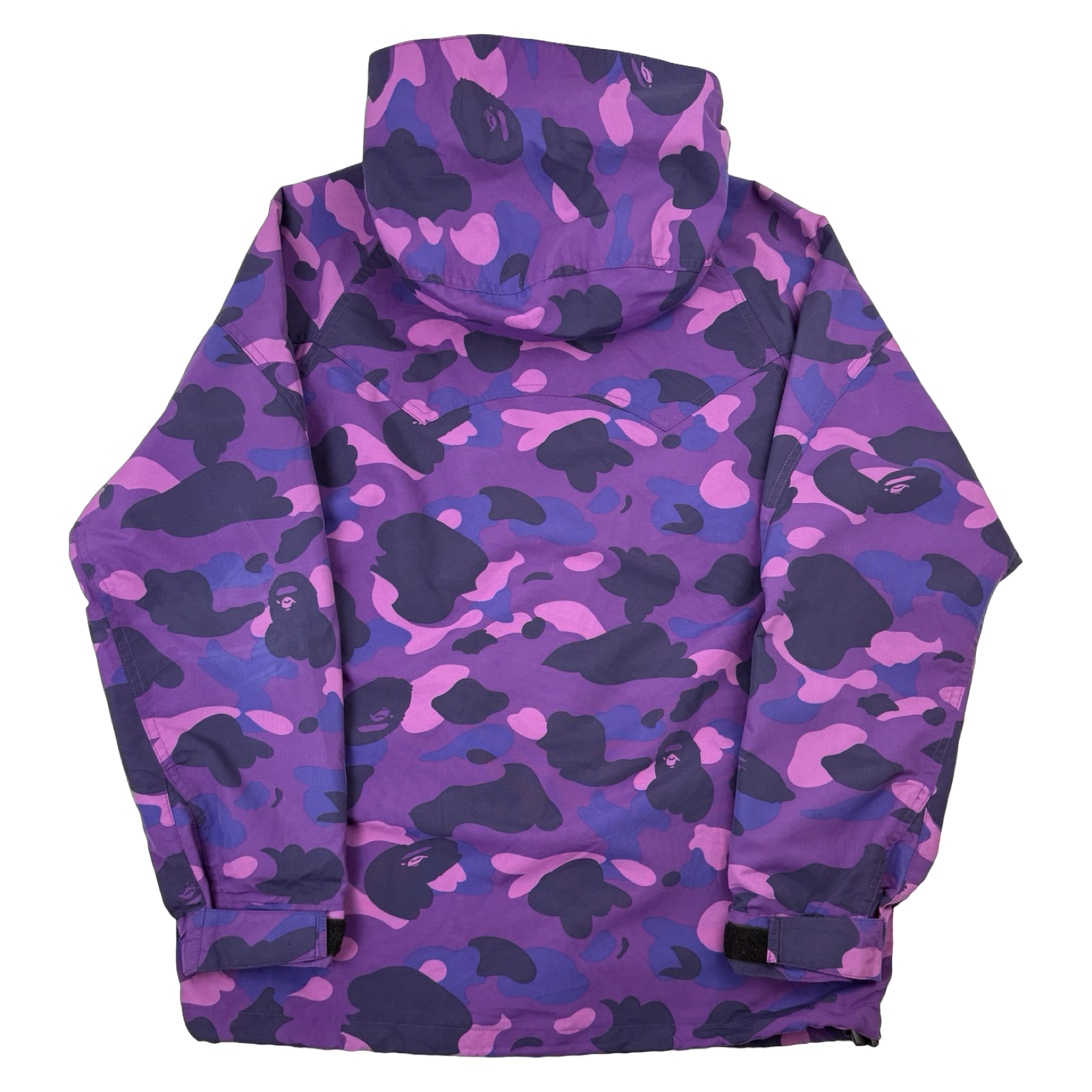BAPE Color Camo Snowboard Jacket Purple (USED)