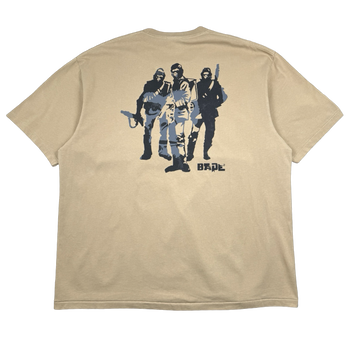 BAPE Army Relaxed Fit Tee Beige (USED)