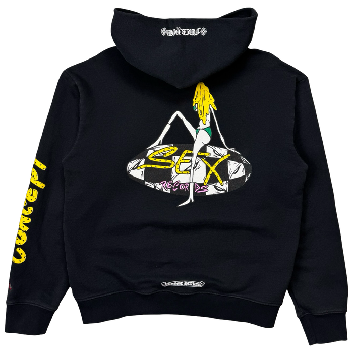 Chrome Hearts Matty Boy Sex Records Hoodie | Vitnage Clothing Store Canada
