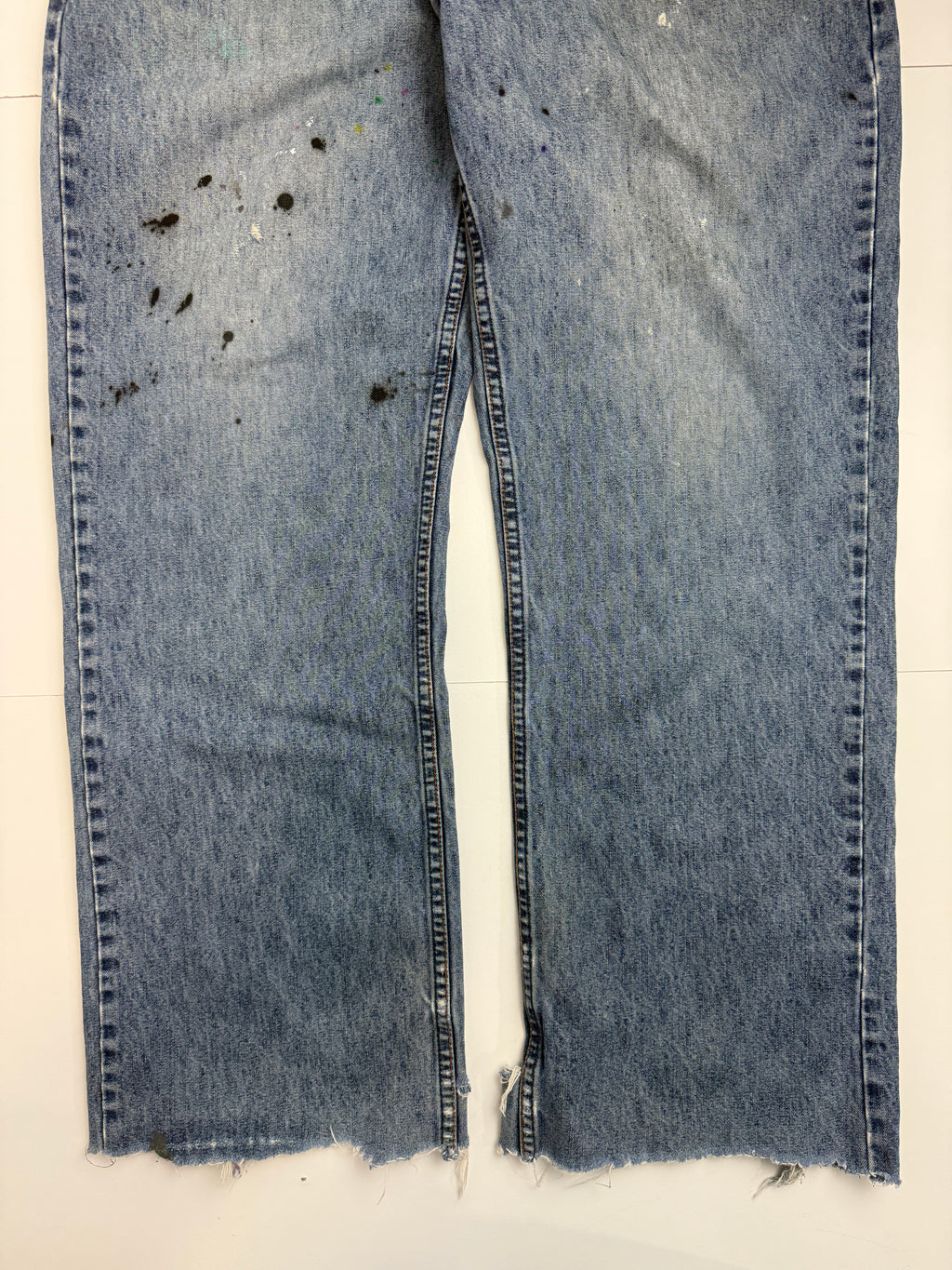 Blind Distressed Paint Splatter Denim Pants