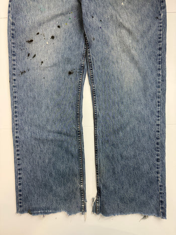 Blind Distressed Paint Splatter Denim Pants