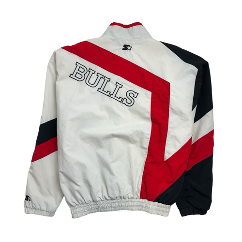 (XL) Vintage 90s Chicago Bulls Windbreaker Zip-Up Jacket | Vintage Clothing Store Canada