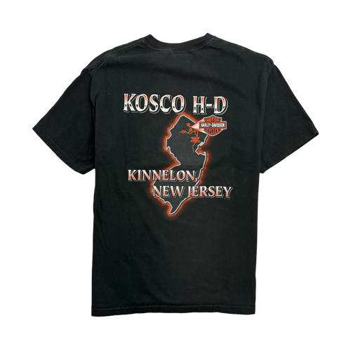 (M) Vintage '05 Kosco Harley Davidson Tee Black | Vintage Clothing Store Canada