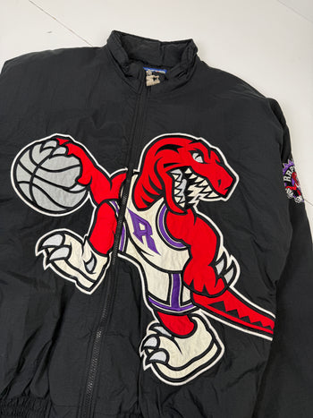 Vintage 1994 Toronto Raptors Starter Jacket Black