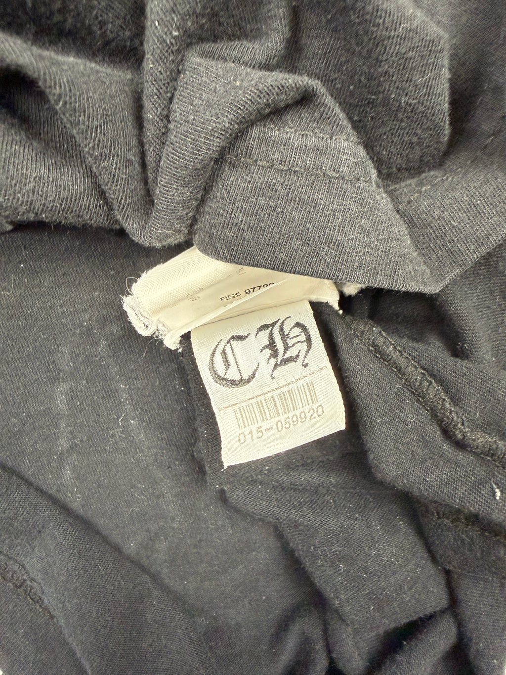 Chrome Hearts Los Angeles Horseshoe Pocket Tee Black