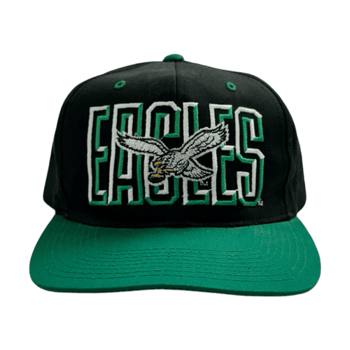 Vintage Philadelphia Eagles Snapback Hat Black | Vintage Clothing Store Canada