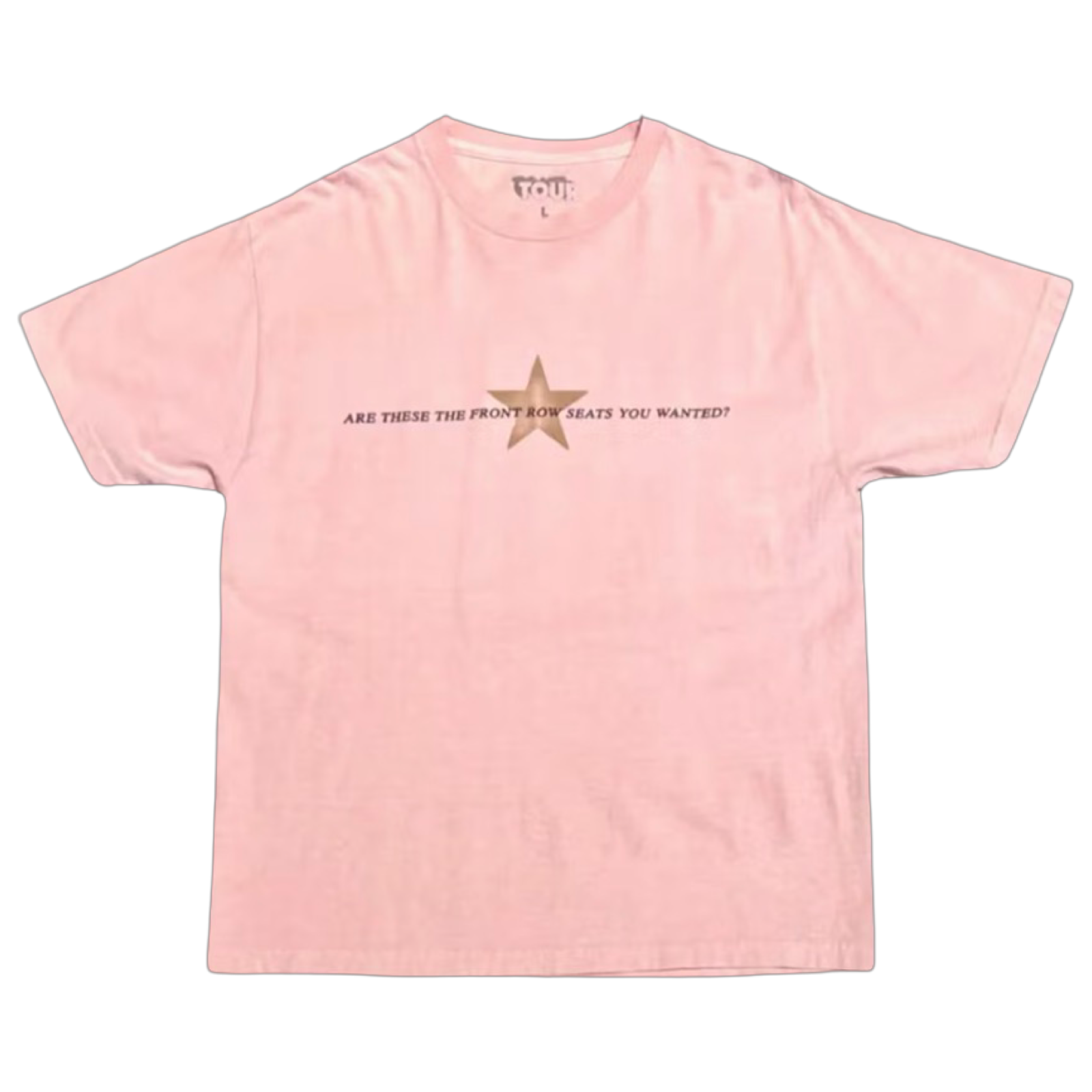 Travis Scott Circus Maximus Pink Star Tee Pink
