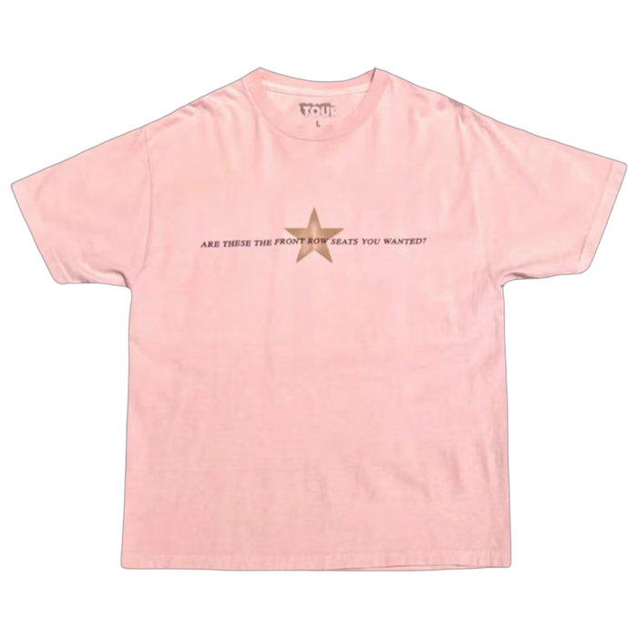 Travis Scott Circus Maximus Pink Star Tee Pink | Vitnage Clothing Store Canada