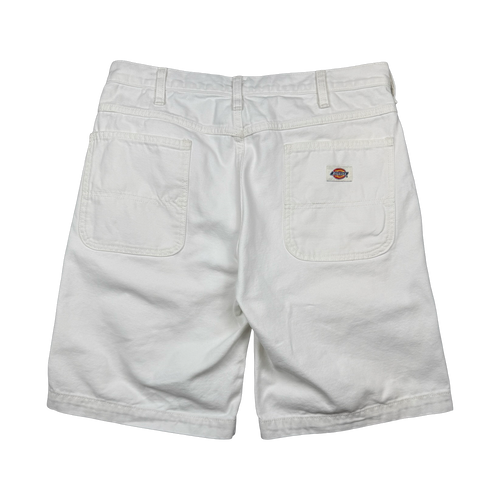 Dickies Carpenter Double Knee Shorts White | Vintage Clothing Store Canada