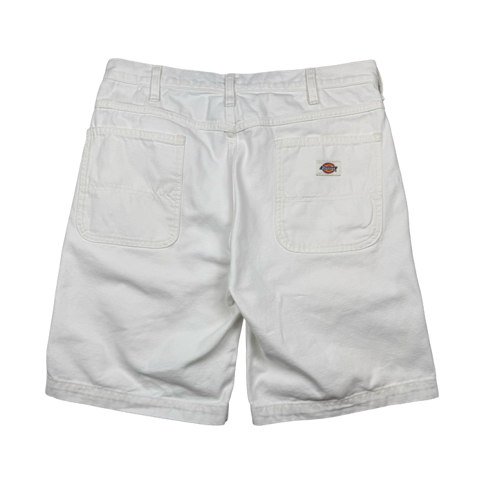 Dickies Carpenter Double Knee Shorts White | Vitnage Clothing Store Canada