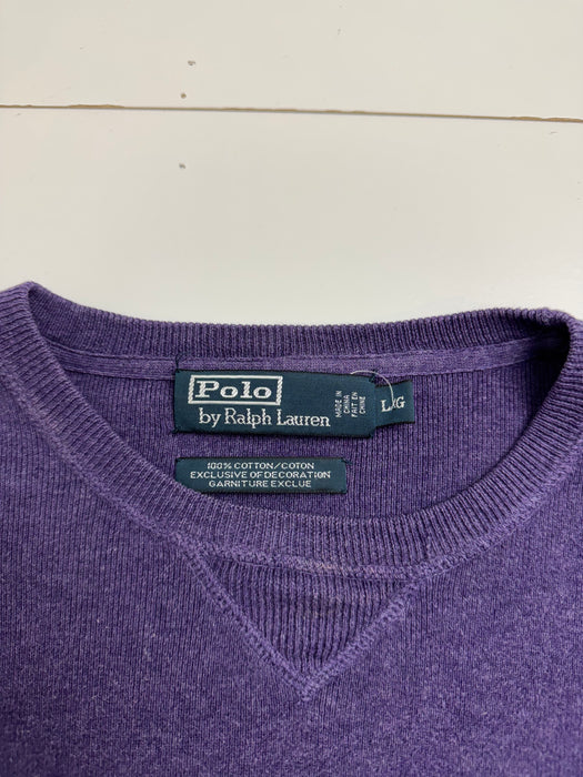 Vintage Polo Ralph Lauren Knit Sweater Purple | Vitnage Clothing Store Canada