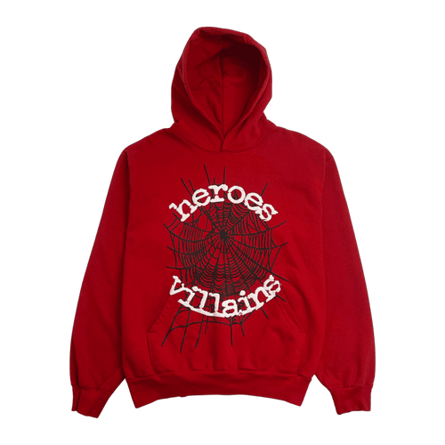 Sp5der x Metro Boomin Hoodie Red | Vintage Clothing Store Canada