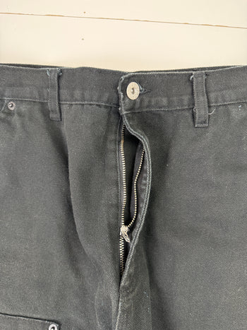 Stussy Double Knee Carpenter Pants Black (USED)