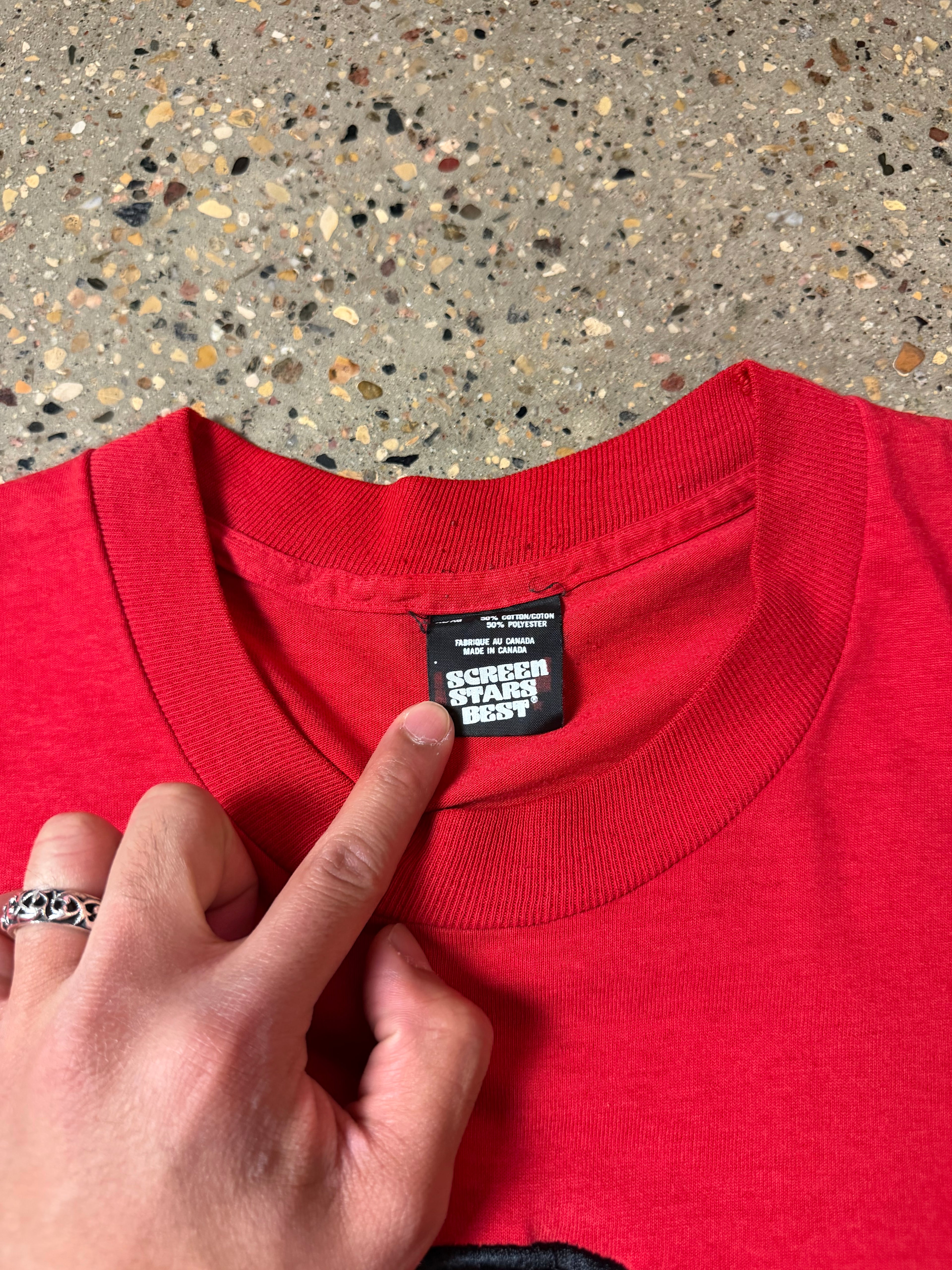 Vintage Toyota Logo Tee Red