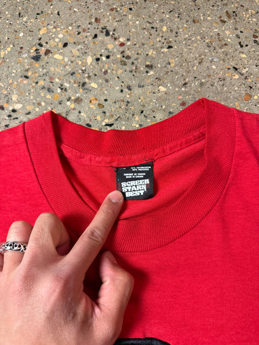 Vintage Toyota Logo Tee Red | Vitnage Clothing Store Canada