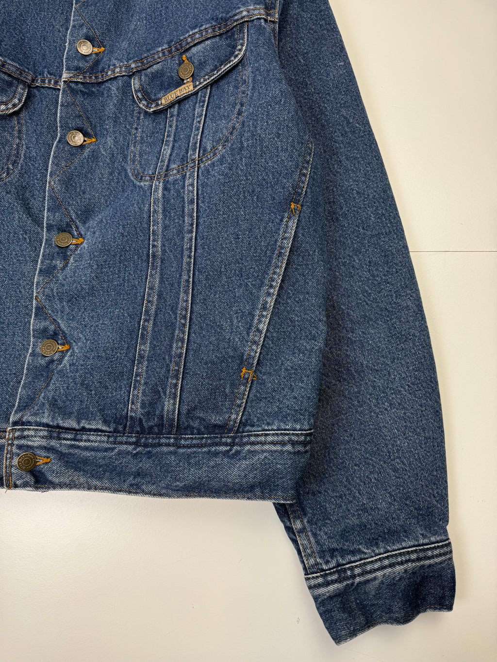 Vintage Blue Bay Lined Denim Jacket