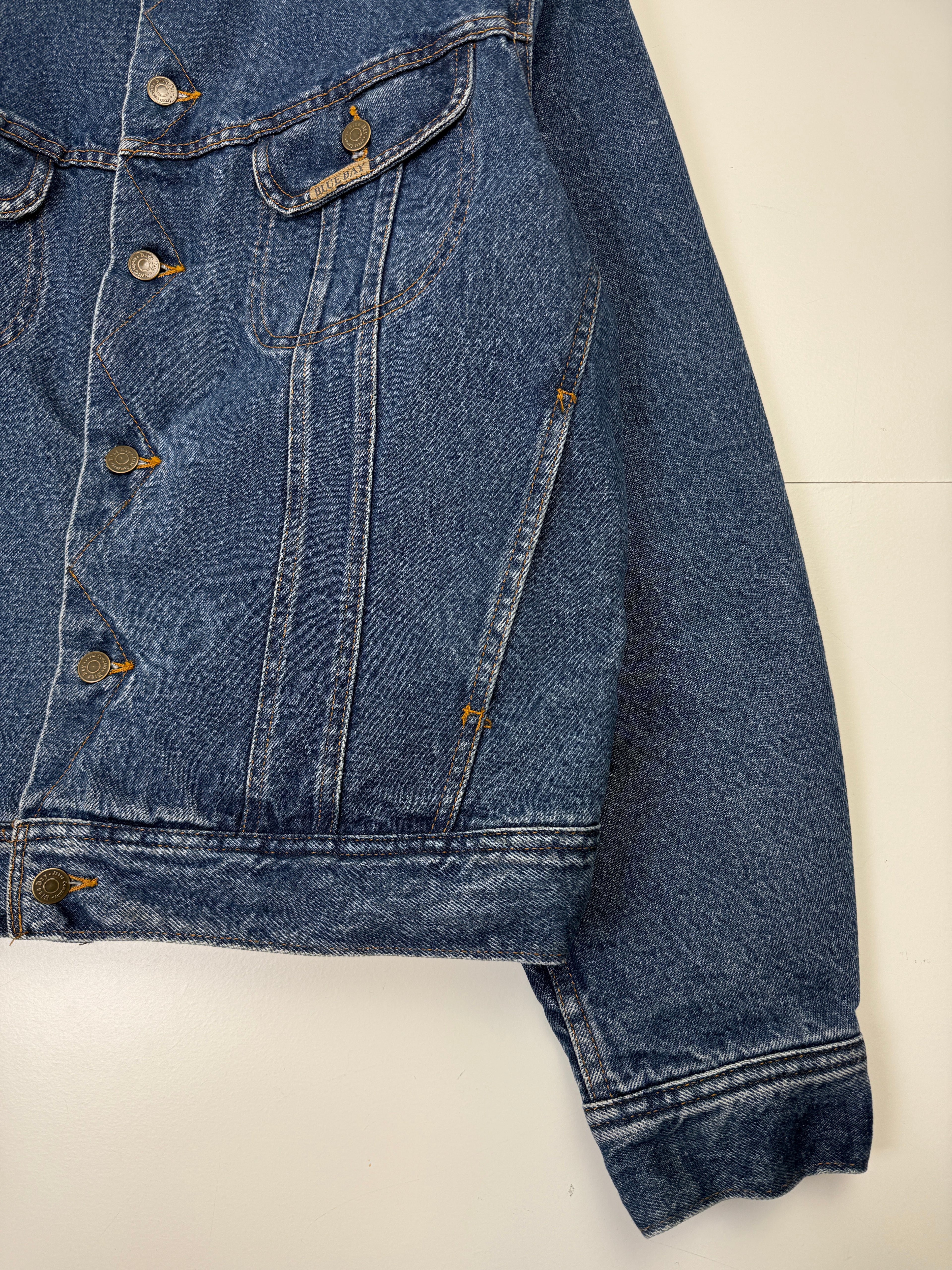 Vintage Blue Bay Lined Denim Jacket