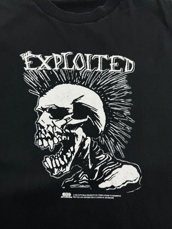 (L) Vintage '98 The Exploited Band Tee Black