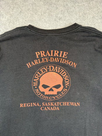 Harley Davidson Genuine Motors Regina L/S Tee Black
