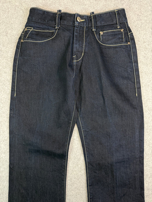Vintage Evisu Double Seagull Dark Wash Denim Pants | Vitnage Clothing Store Canada