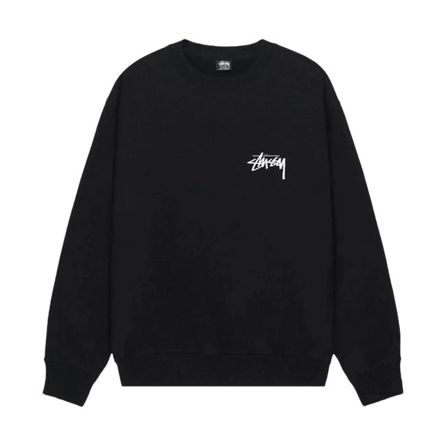 Stussy Classic Dot Sweatshirt Black