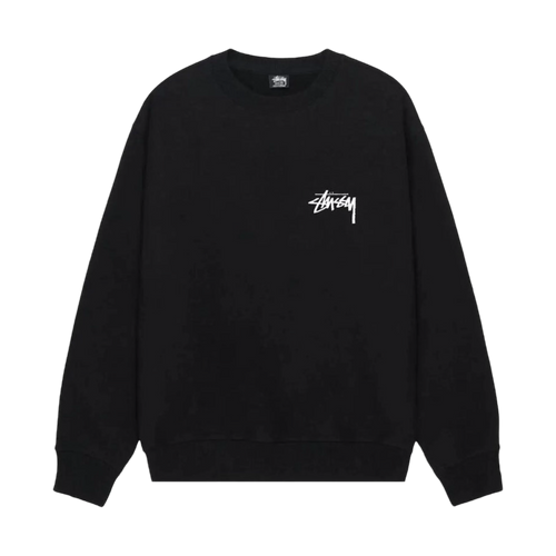 Stussy Classic Dot Sweatshirt Black | Vintage Clothing Store Canada