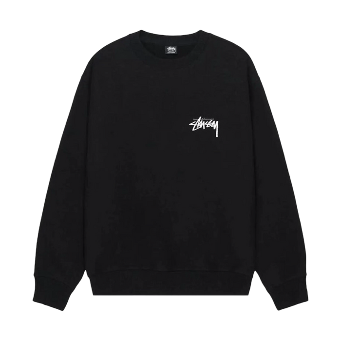 Stussy Classic Dot Sweatshirt Black | Vitnage Clothing Store Canada