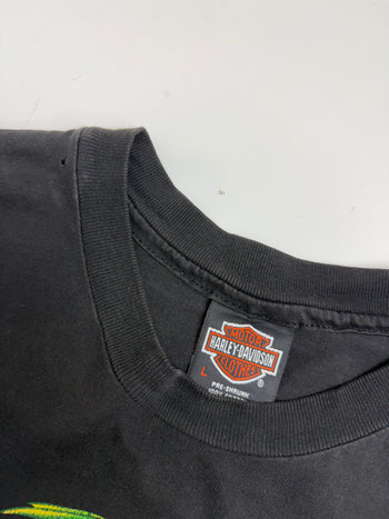 Vintage 1990s Harley Davidson Honolulu Hawaii Tee Black
