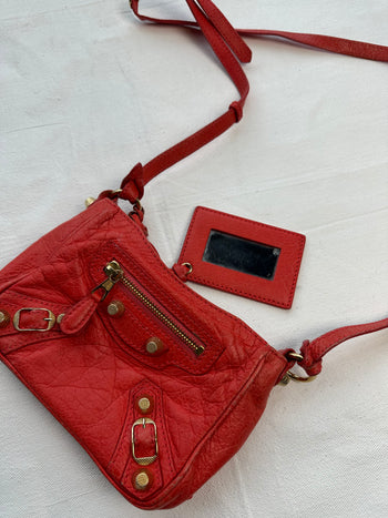 Balenciaga Nano City Bag Orange