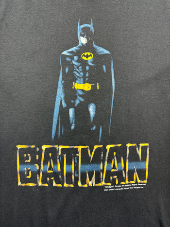 (S) Vintage '89 DC Batman Tee Black