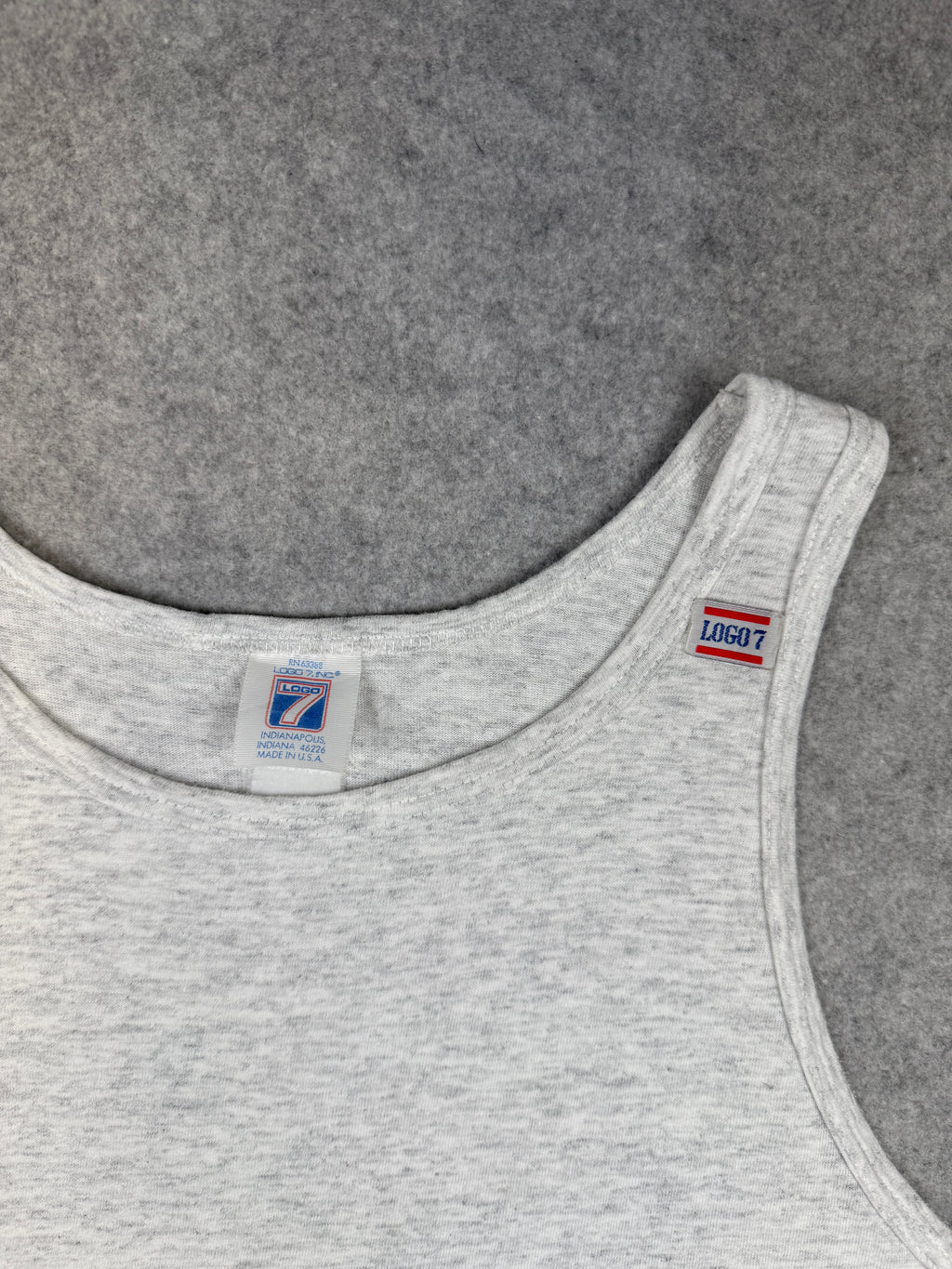 Vintage Chicago Bulls 1991 World Champions Tank Top Grey