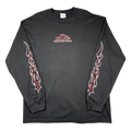 Vintage Orange County Choppers Flame Sleeve L/S Tee Black/Red