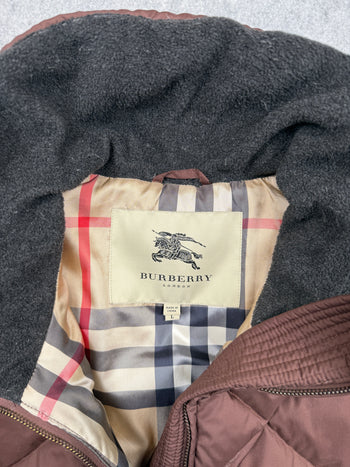 Women’s Burberry Puffer Vest Brown (USED)