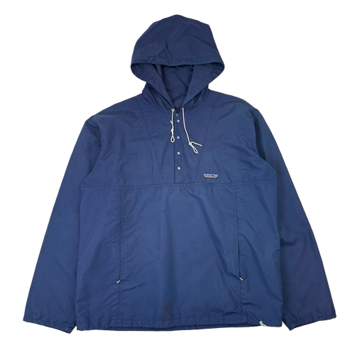 Vintage Patagonia Windbreaker Anorak Jacket Navy | Vintage Clothing Store Canada