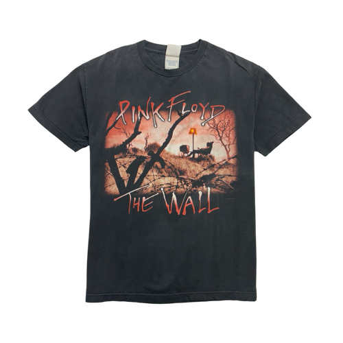 (L) Vintage '01 Pink Floyd The Wall Band Tee Black | Vintage Clothing Store Canada