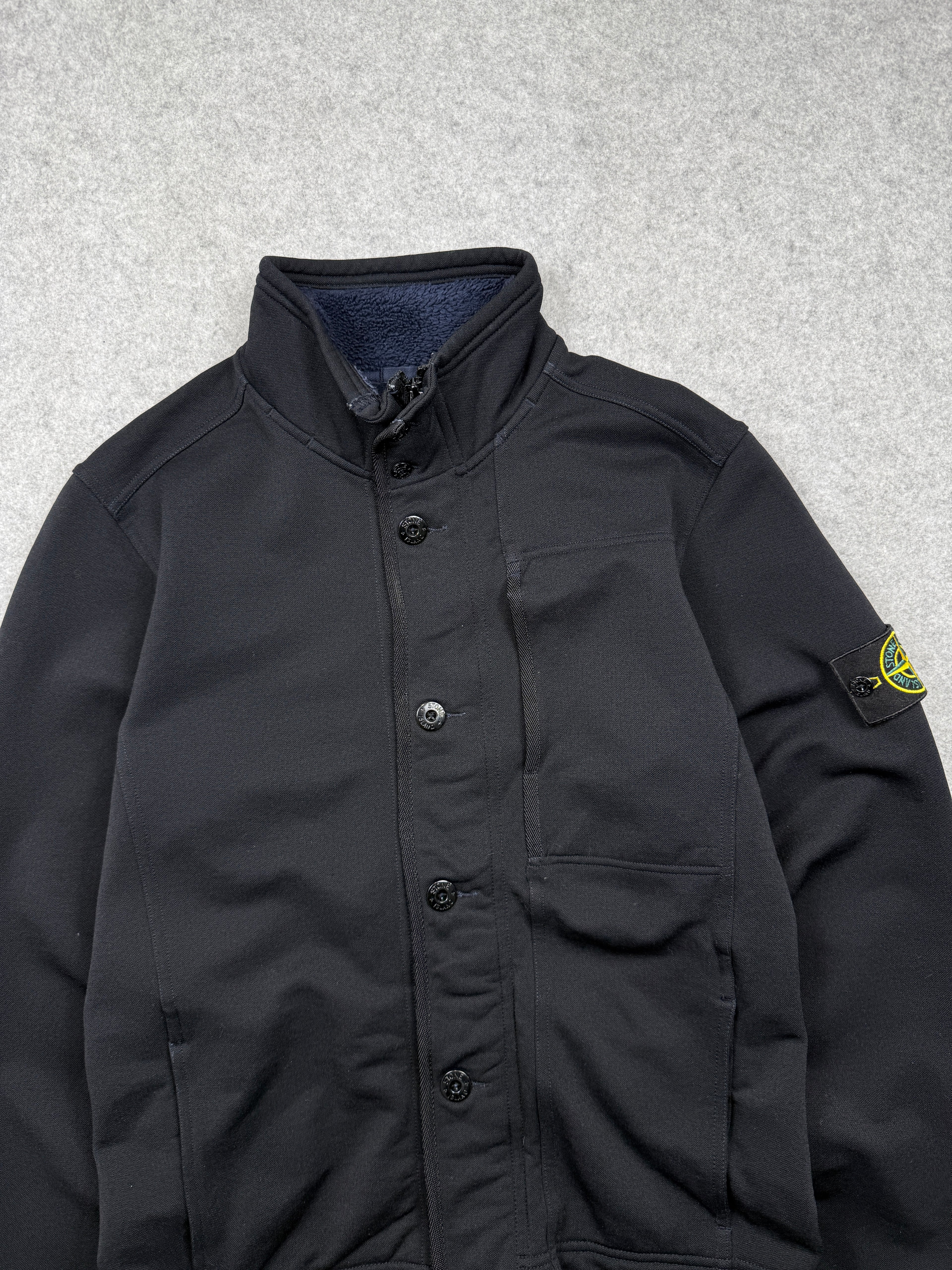 Stone Island Polyamide Cotton Jacket Black (USED)