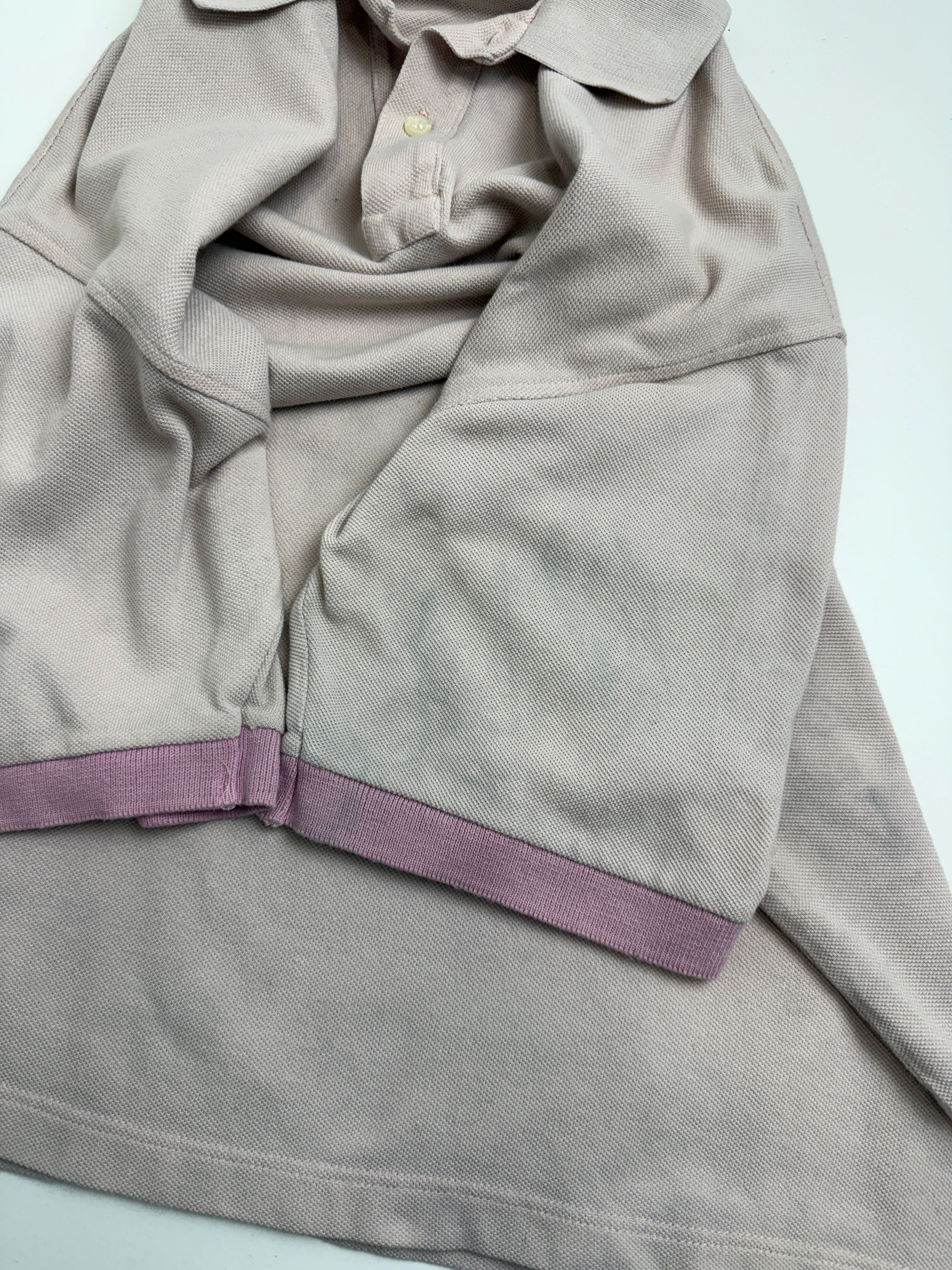 Vintage Burberry Polo Shirt Pink