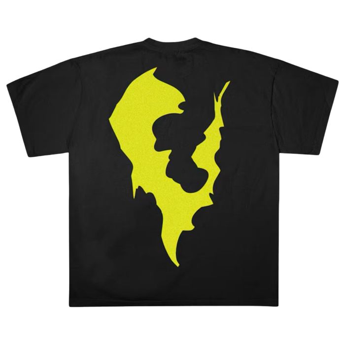 Vlone x Nav DPBA 2 Jagged T-Shirt Black/Yellow | Vitnage Clothing Store Canada