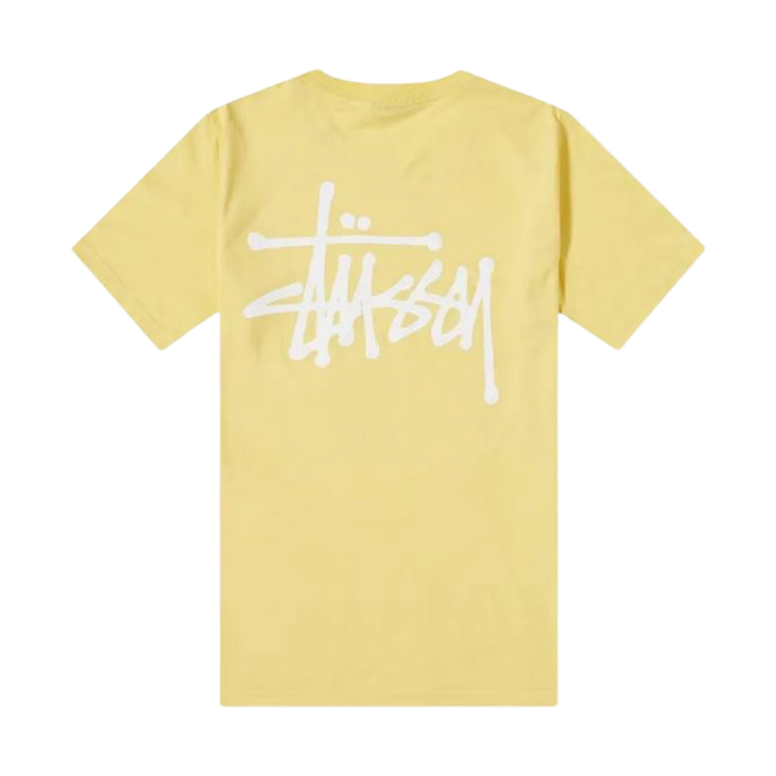 Stussy Basic Tee Yellow | Vitnage Clothing Store Canada