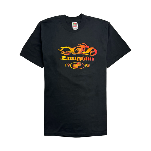 Vintage '98 Laughlin Spring Run Tee Black | Vintage Clothing Store Canada