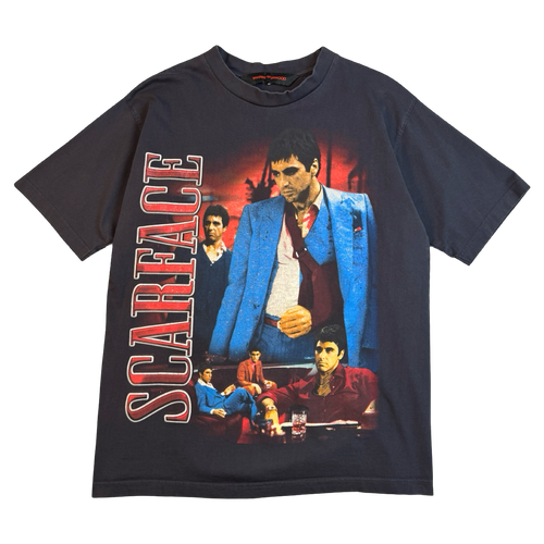 Marino Morwood Scarface Tee Black (USED) | Vintage Clothing Store Canada
