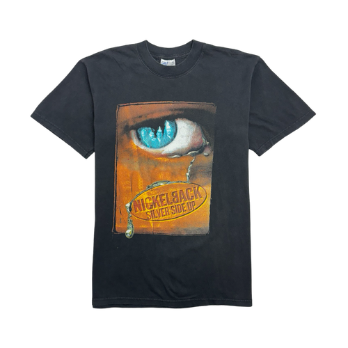 (M) Vintage '01 NickelBack Band Tee Black | Vintage Clothing Store Canada