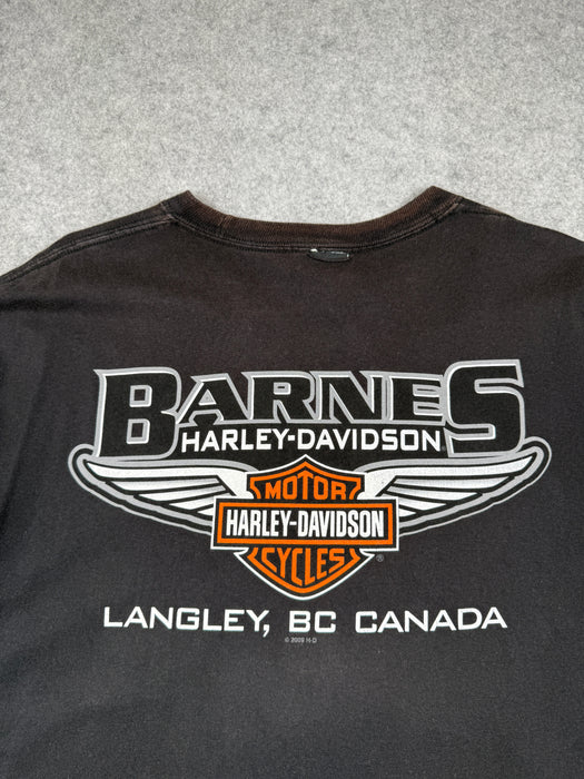 Vintage Harley Davidson Warthog Rider Tee Black | Vitnage Clothing Store Canada