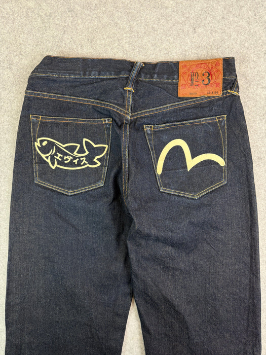 Vintage Evisu Lot 2000 No. 3 Seagull Denim Pants | Vitnage Clothing Store Canada