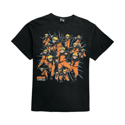 (S) Vintage 2000s Naruto Shippuden Tee Black | Vintage Clothing Store Canada