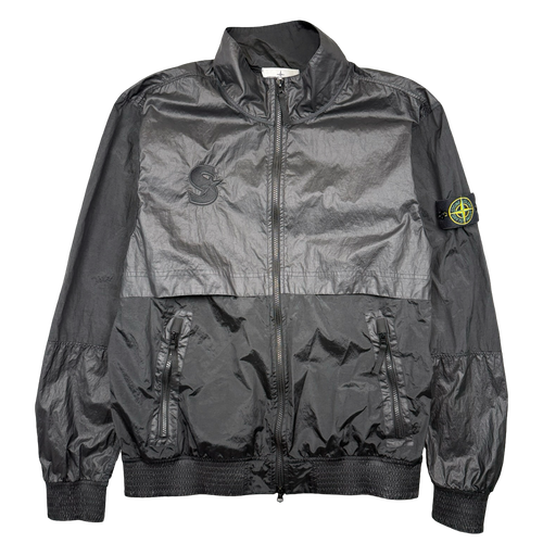 Stone Island x Scarborough Shooting Stars Nylon Jacket Black | Vintage Clothing Store Canada