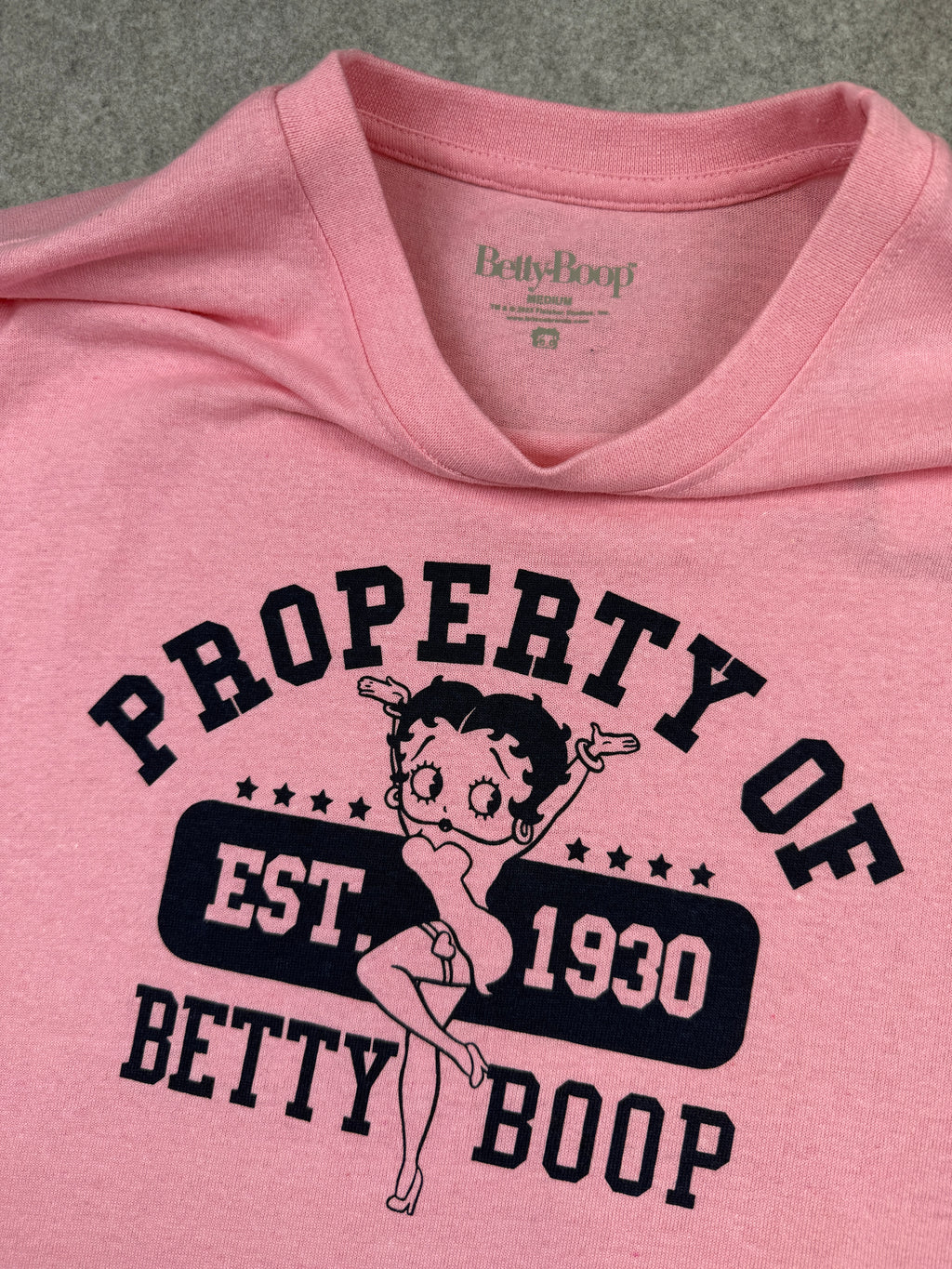 Betty Boop Property Tee Pink