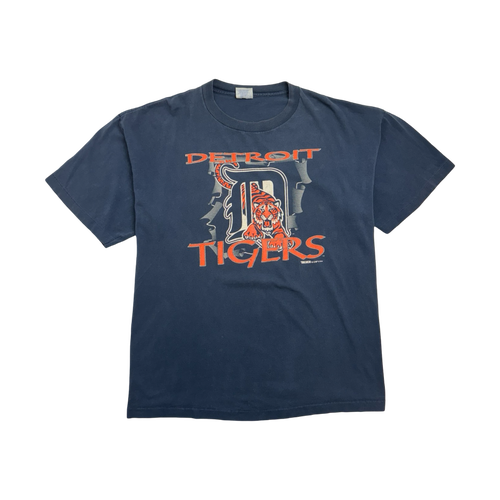 (XXL) Vintage '94 Detroit Tigers Tee Navy | Vintage Clothing Store Canada